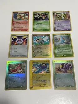 Pokemon Reverse Holo Lot Of 9 lot- WOTC Vintage - Image 1