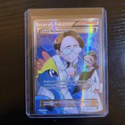 Fossil Researcher 110 XY Furious Fists Full Art Trainer FA Pokemon TCG - Image 1