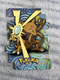 2000 Topps Pokemon TV Animation Edition #EV8 Kadabra Die Cut #64 LP Vintage - Image 1