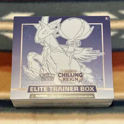 Pokemon Sword & Shield Chilling Reign Elite Trainer Box ETB TCG Sealed - Image 1