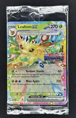 Leafeon ex #006/131 Stamped Prismatic Evolutions Promo Sealed Pokemon 2025 - Image 1
