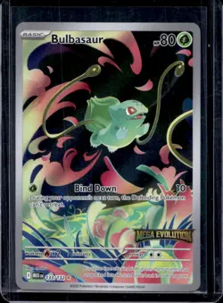 2025 Pokemon Mega Evolution Bulbasaur Promos #133/132 - Image 1
