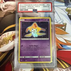 Pokemon TCG Shining Jirachi 42/73 Shiny Holo Rare, Gem Mint PSA 10 - Image 1