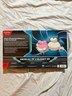 Pokemon TCG Snorlax Ex And Blissey Ex Special Collection Walmart Exclusive NEW - Image 2
