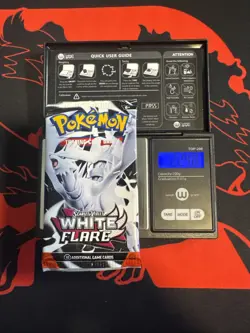 22.48g Heavy - Pokemon TCG S&V - White Flare Booster Pack! Semi GOD U - Image 1