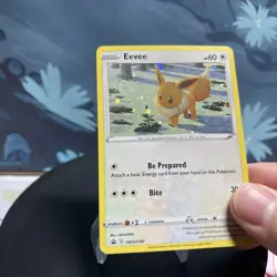 Pokemon Eevee | SWSH190 | Black Star Promo | Holo Rare Swirl | NM - Image 4