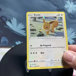Pokemon Eevee | SWSH190 | Black Star Promo | Holo Rare Swirl | NM - Image 5
