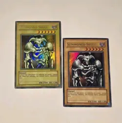 Yugioh Summoned Skull MRD-003 Ultra Rare Vintage Metal Raiders Faded MP - Image 1