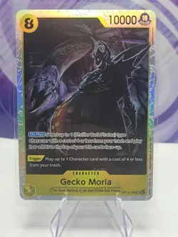 Gecko Moria OP14-104 The Azure Sea's Seven Foil Near Mint - Image 1