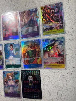 One Piece TCG (11) Card Lot (SR) (P) Hologram - Mixed Sets - Image 3