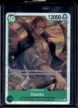2025 One Piece Carrying On His Will Shanks Super Rare #OP13-028 - Image 1