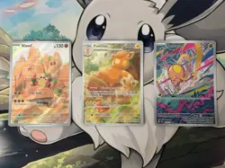 MINT ~ Scarlet & Violet Base Illustration Rare Lot of 3 Pokemon TCG Cards - Image 1