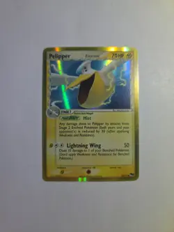 Pokemon TCG Pelipper Promo Card 14/17 Pop Series 5 Delta Species - Image 1