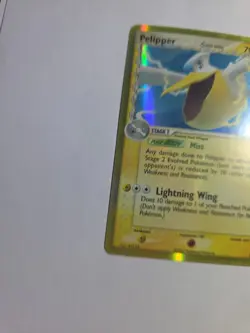 Pokemon TCG Pelipper Promo Card 14/17 Pop Series 5 Delta Species - Image 3