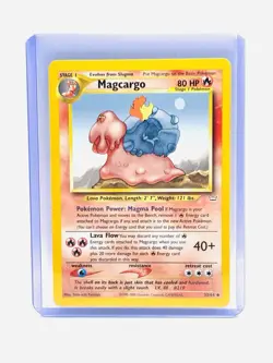 Magcargo 33/64 - Neo Revelation Vintage Pokemon TCG Card LP - Image 1