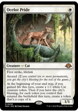 ~ Ocelot Pride ~ NM ~ Modern Horizons 3 ~ MTG ~ - Image 1
