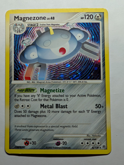Magnezone Diamond and Pearl 8/130 Holo Pokemon Card - Image 1