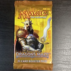 Magic the Gathering MTG - Dragon's Maze 15 Card Booster Pack - Image 1