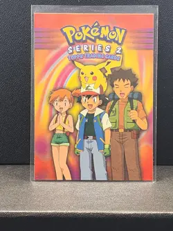 Pokemon TCG Topps Trading Cards Series 2 Checklist - Near Mint - Image 1