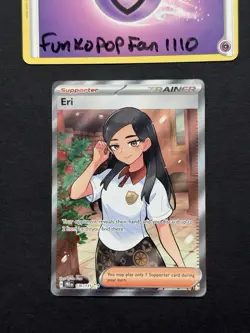 Eri 136/131 Ultra Rare Full Art Trainer SV: Prismatic Evolutions Pokemon Card - Image 1