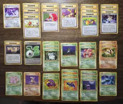 Huge Collection Bulk Lot of 86 Pokemon Cards Japanese Rocket Fossil Jungle NM-LP - Image 2