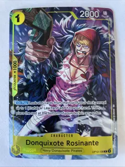 Donquixote Rosinante (Illustration Box Vol.6) OP12-108 One Piece Promotion Card - Image 1