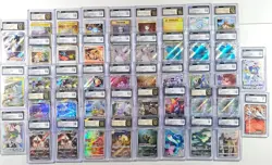 Pokemon Japanese 45 Graded Card Lot Rare Art Modern Holo Pristine CGC 10 9 7 - Image 1