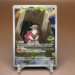 Turtonator 146/142 Holo Illustration Rare Stellar Crown Pokemon Card - Image 1