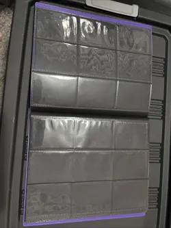 Card Binder 9-Pocket Premium Trading Card Holder Double Sided - Image 2