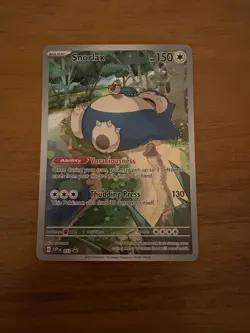 Pokemon TCG Snorlax 051 Sv: Scarlet & Violet Star Promo Card Holo, Sealed - Image 1
