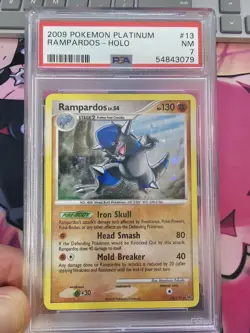Pokemon TCG Card - Rampardos Platinum 13/127 HOLO Rare - Image 1