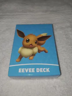 POKEMON TCG! Battle Academy Eevee V 60 Card Deck with Box - Image 1