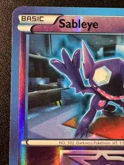 Sableye 49/116 B&W Plasma Freeze Pokemon Card Reverse Holo Foil Rare LP - Image 3
