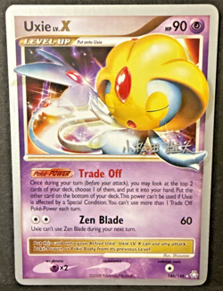 Pokemon Card Uxie LV. X 146/146 World Championships 2010 - Rare - NM - Image 1
