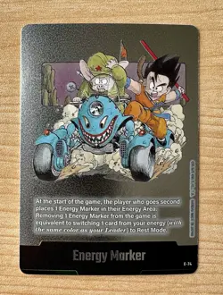 Son Goku Dragonball Super Card Fusion World Manga Booster 02 ENERGY MARKER E-74 - Image 1