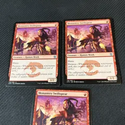 Monastery Swiftspear Magic The Gathering Mtg Khans of Tarkir Card 3 - Image 2