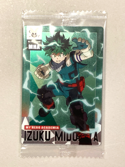 Izuku Midoriya - 1_01 - My Hero Academia Plastic Wafer Card Japanese - Image 1