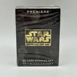 1995 Star Wars Customizable Card Game Premiere 60 Card Starter Set Deck Sealed! - Image 1