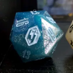 Final Fantasy Magic the Gathering D20 Collectible Card Game Dice Gift Bundle - Image 1