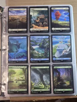 Magic The Gathering -MTG- BINDER LOT Halos, Extended Art and Commons. - Image 5