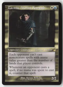 MTG - Lavinia, Azorius Renegade (Retro Frame) R Ravnica Remastered 370 LP-NM - Image 1