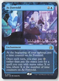 MTG - As Foretold R Wilds of Eldraine: Enchanting Tales 14 LP-NM - Image 1