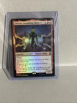 MTG Electro, Assaulting Battery Marvel's Spider-Man Foil - Image 1