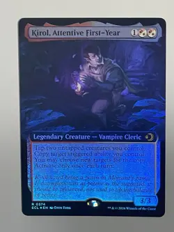 Kirol, Attentive First-Year - Foil - Extended Art - MTG Lorwyn Eclipsed - Magic - Image 3