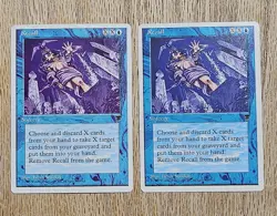 MTG - (x2) Recall, Chronicles. Both are in mint or near mint condition. - Image 1