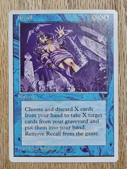 MTG - (x2) Recall, Chronicles. Both are in mint or near mint condition. - Image 2