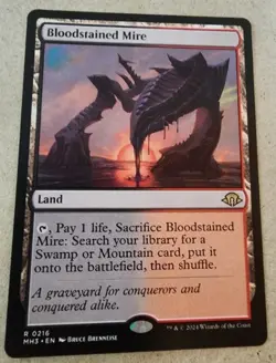 Bloodstained Mire Modern Horizons 3 Regular - Image 1