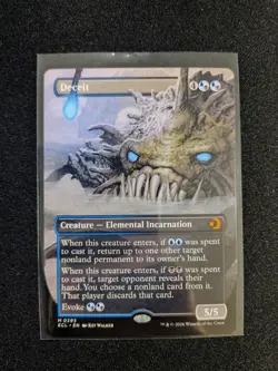 MTG Deceit Borderless 0293 Lorwyn Eclipsed NM - Image 1