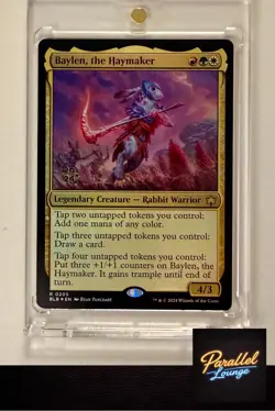 Baylen the Haymaker 💎RARE PROMOTIONAL FOIL 💎#205 Bloomburrow Magic MTG - Image 1
