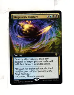 MTG SkeenAB Singularity Rupture BORDERLESS from EOE. NM. - Image 1